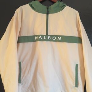 Malbon Cream and Green Windbreaker for Men